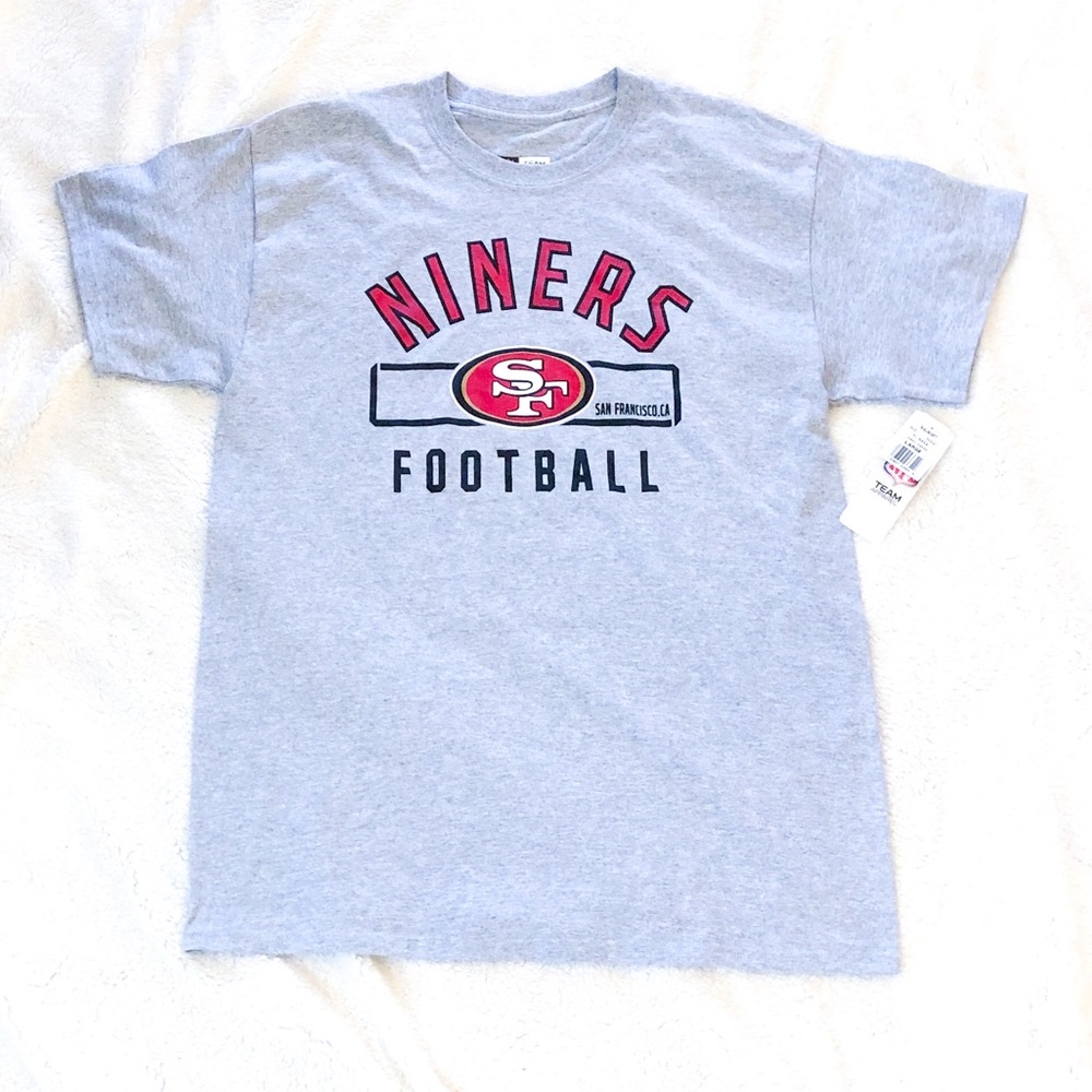 San Francisco 49ers Niners Tee Team Apparel Gray